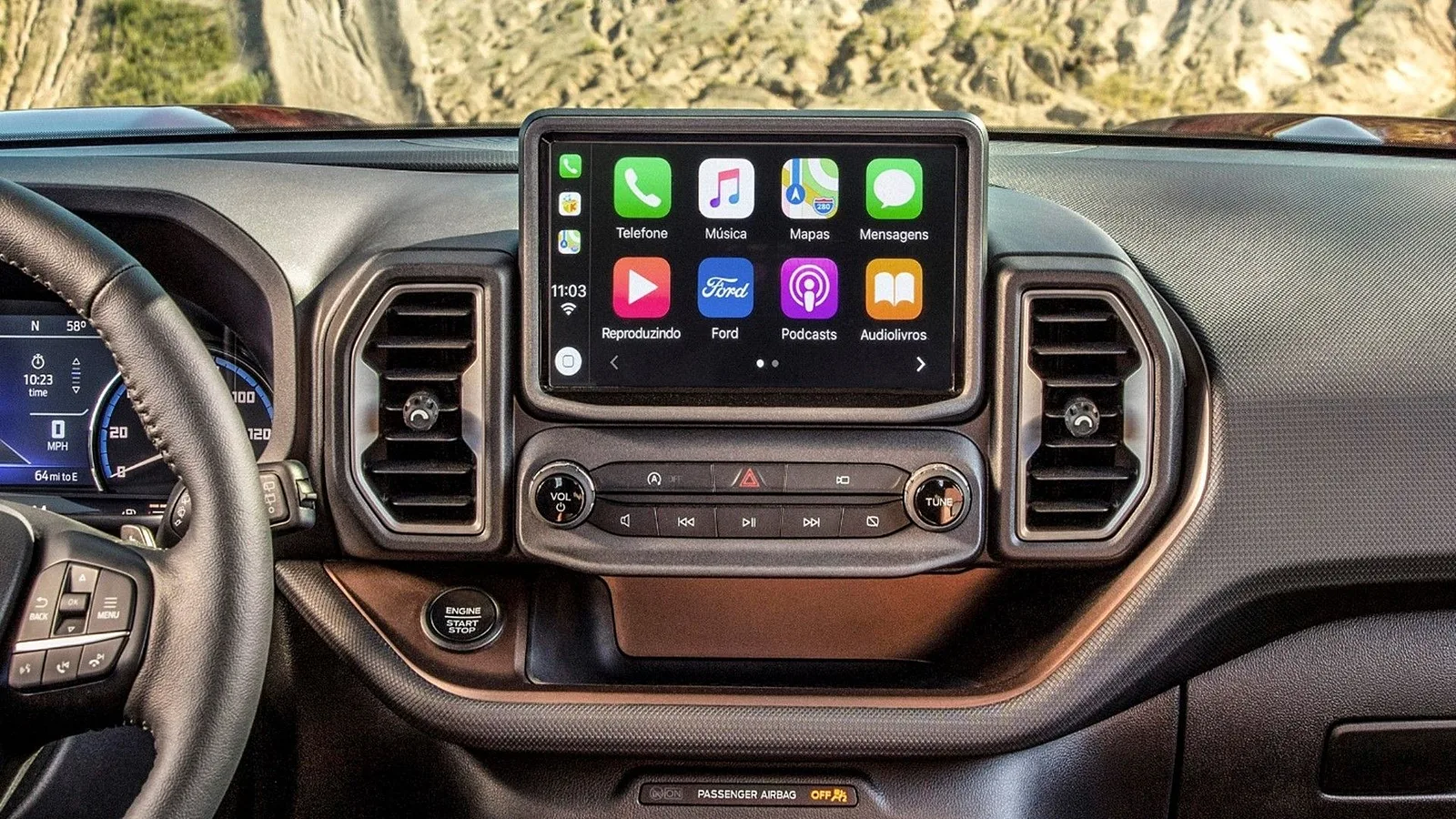 SYNC® 3.4 Compatible con Apple CarPlay & Android Auto
