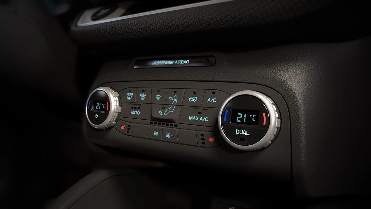 Climatizador electrónico automático de doble zona