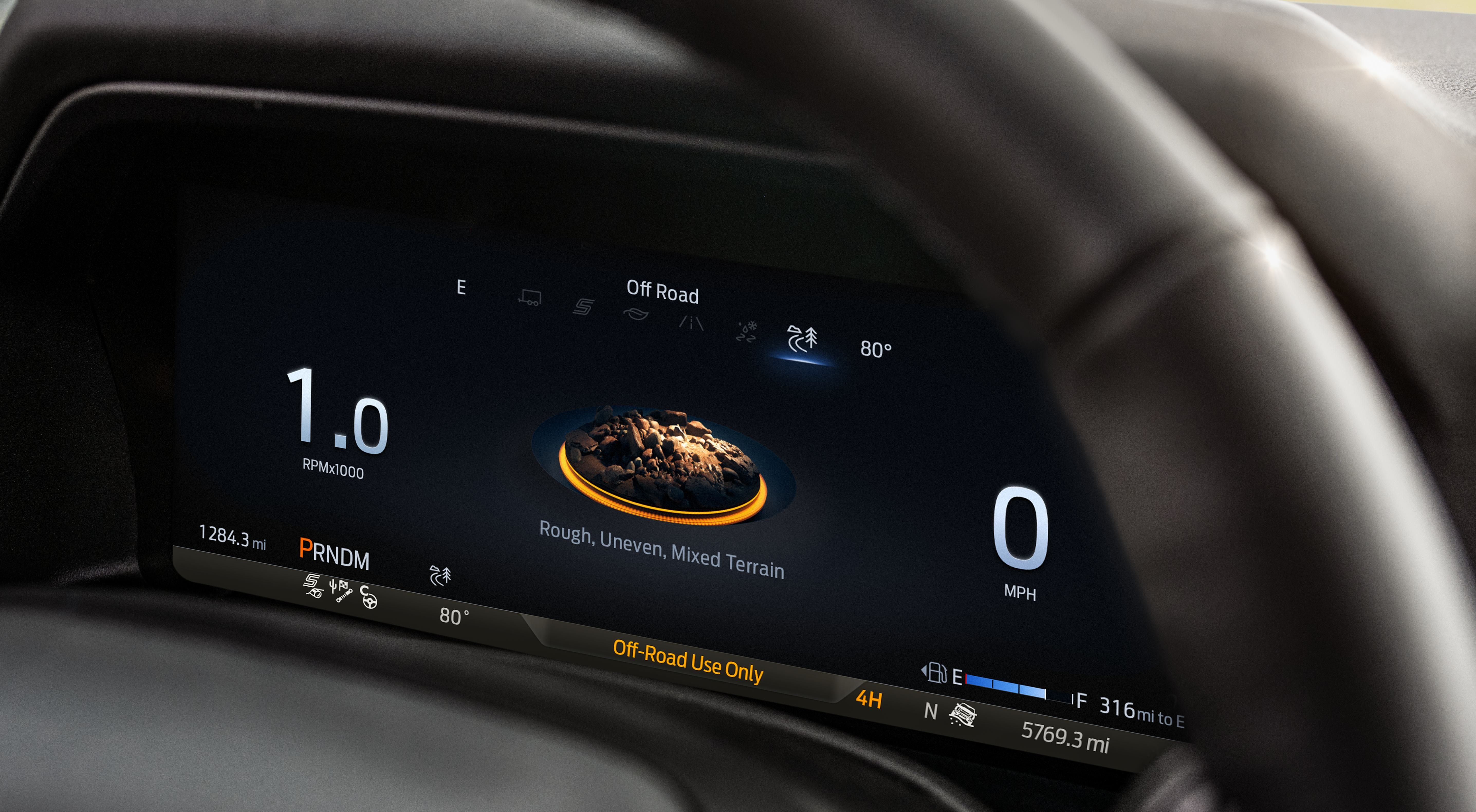 Panel de instrumentos digital de 12.3"