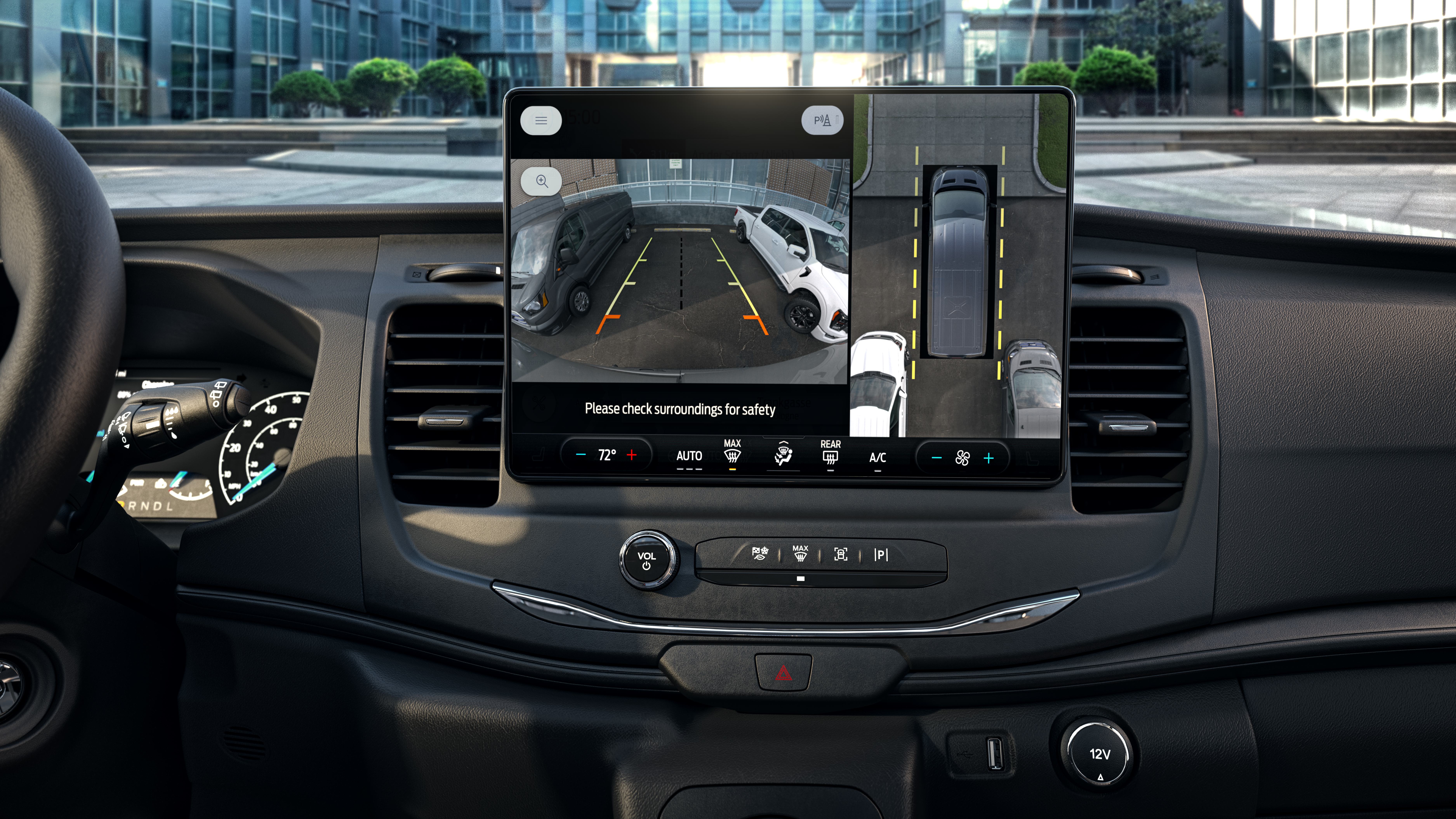 Cámara 360° (vans) / Cámara de reversa (chasis)