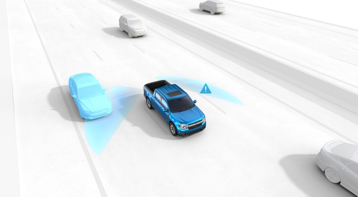 Sistema de alerta de punto ciego (BLIS) con alerta de tráfico cruzado