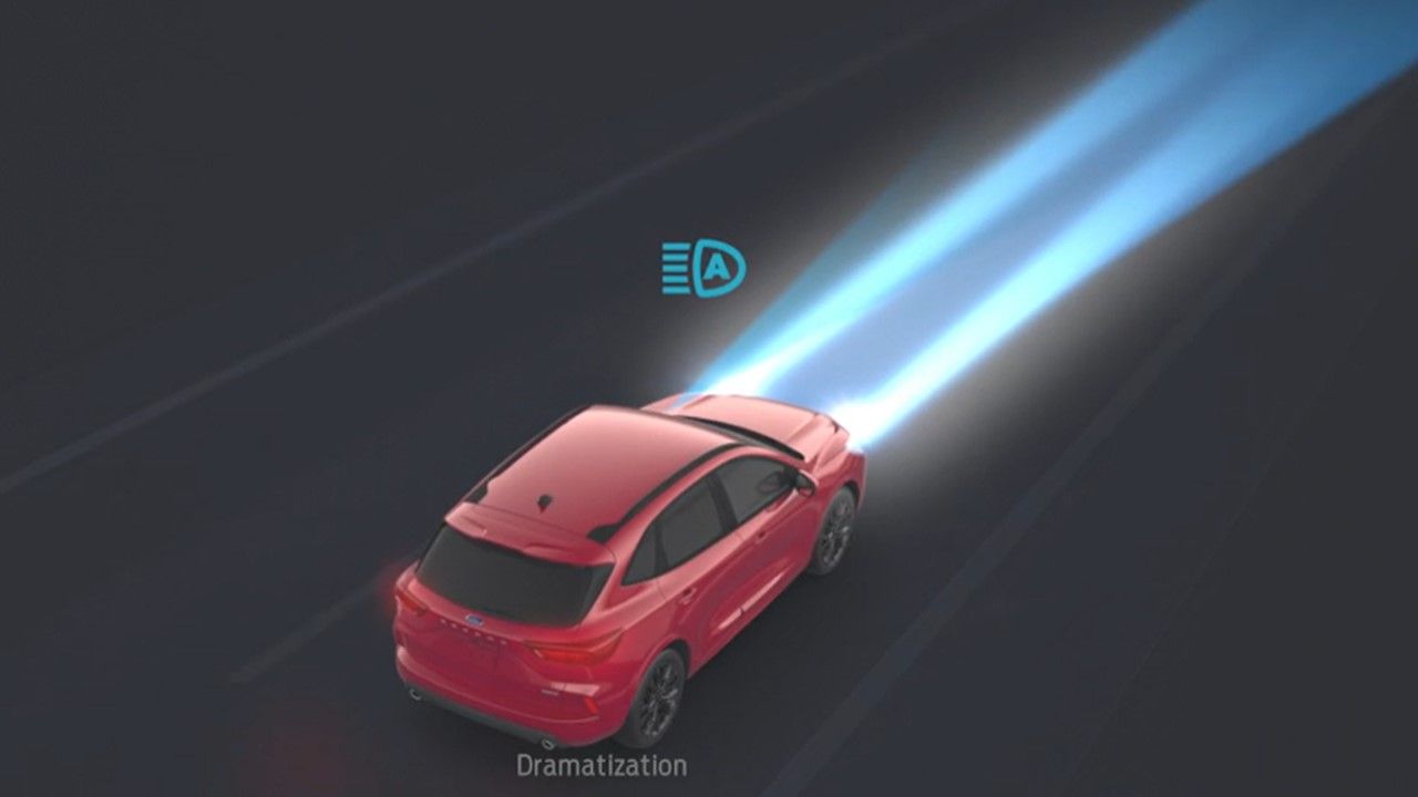 Encendido automático de luces altas