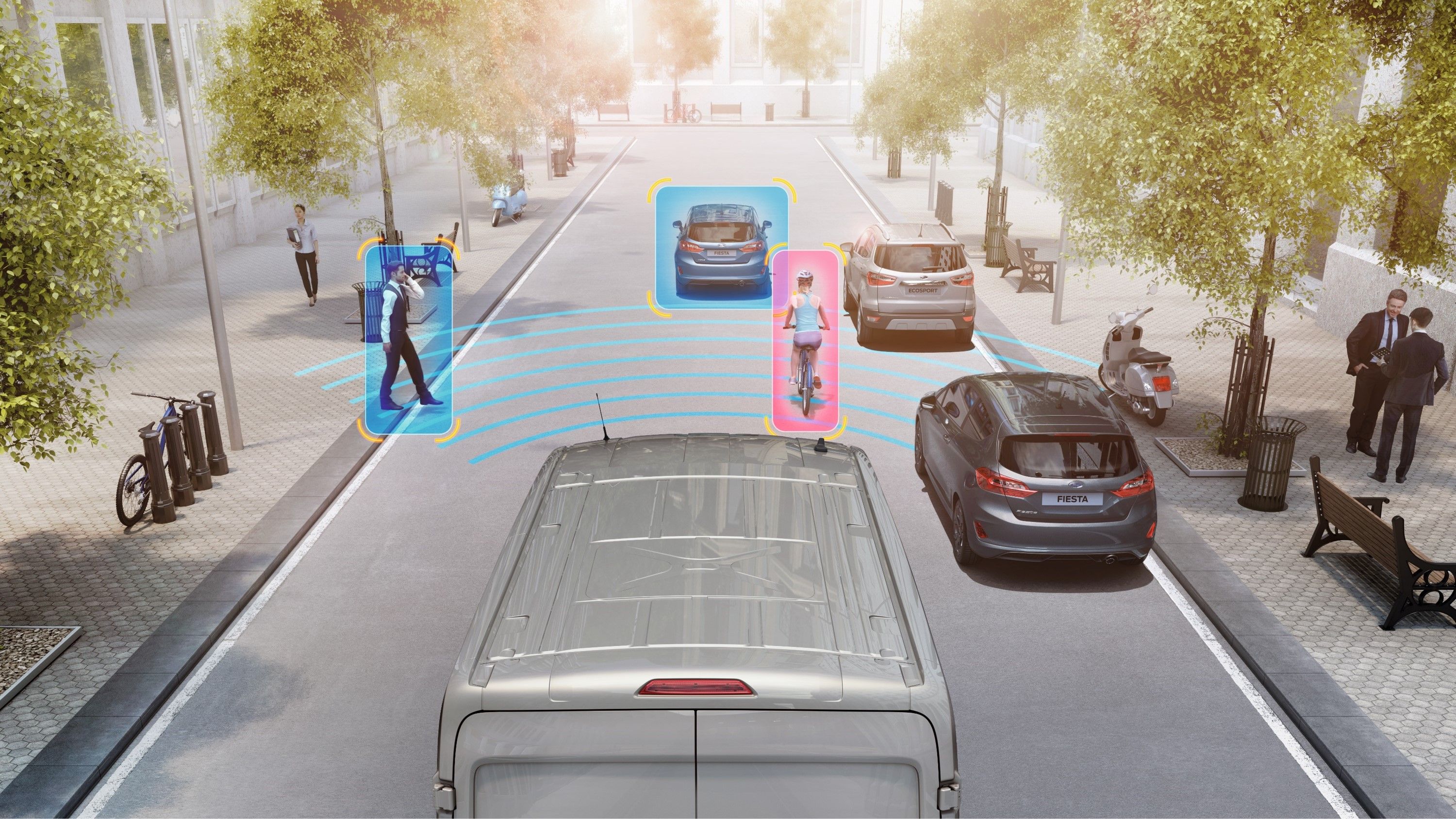 Asistente Autónomo de Frenado con Detección de Peatones