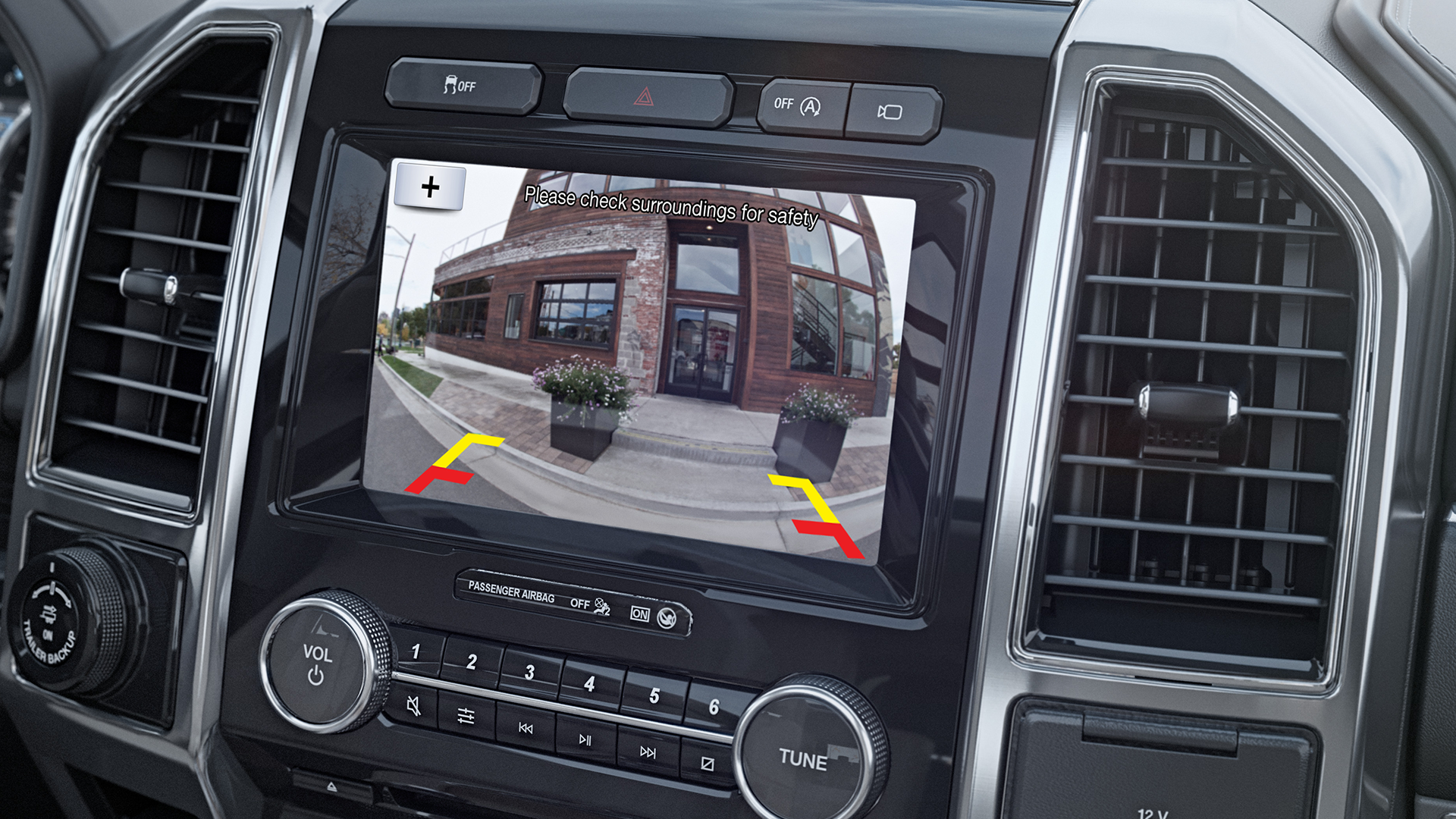 Sensores de proximidad frontales, traseros y laterales