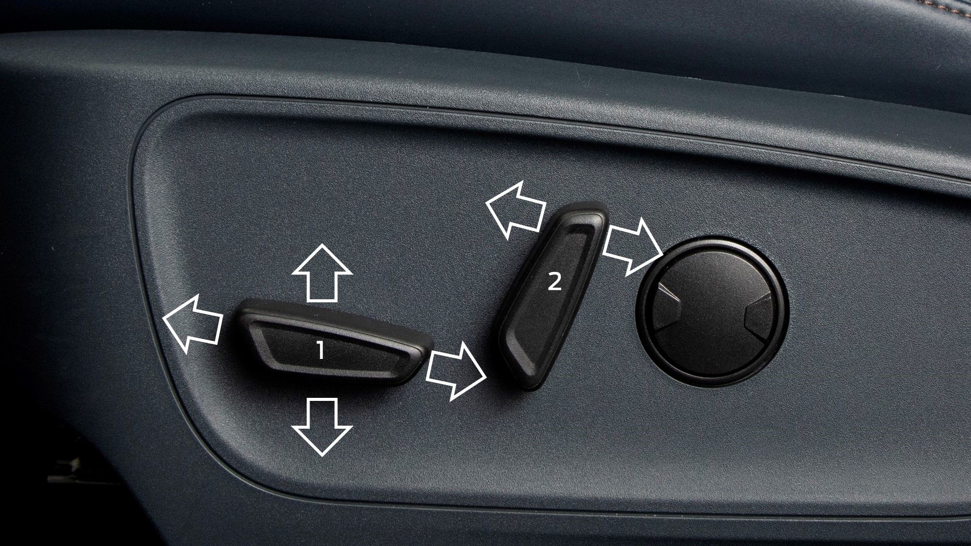 Asiento del conductor con ajuste eléctrico