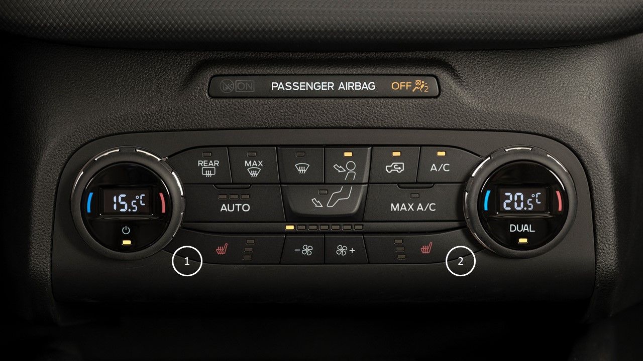 Asientos delanteros con calefacción