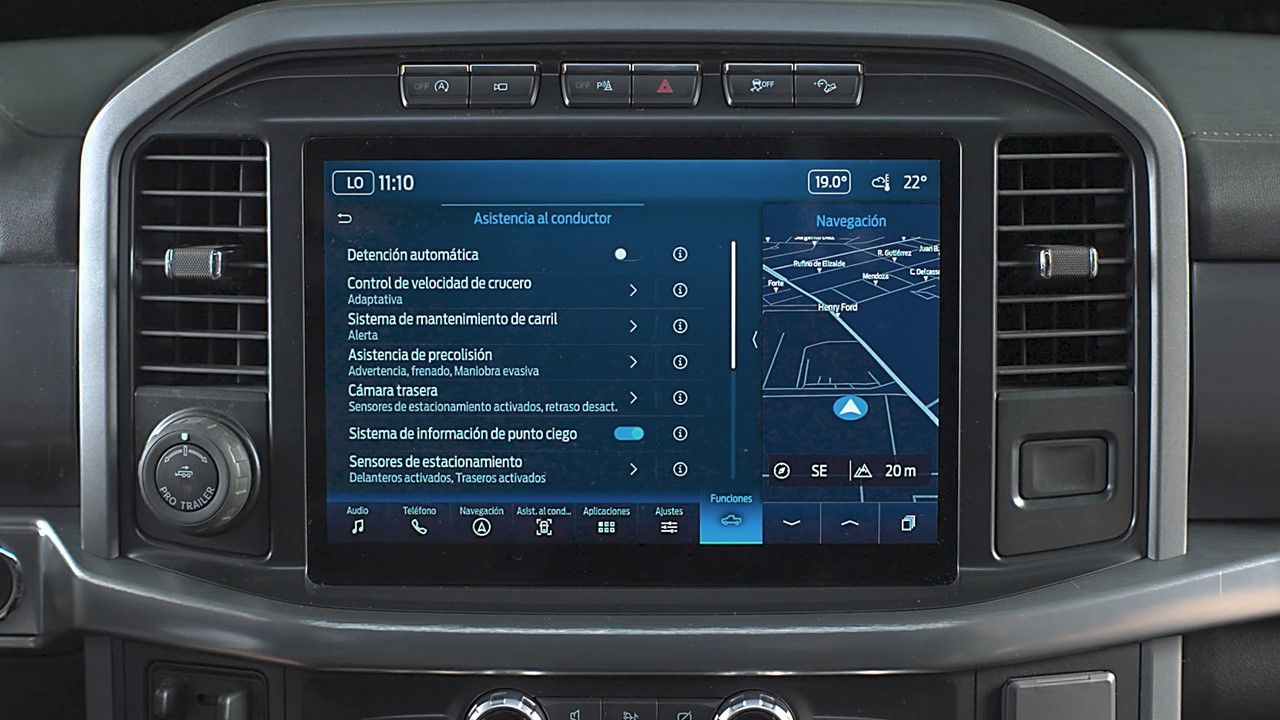 Sistema de alerta de punto ciego (BLIS®) con alerta de tráfico cruzado​
