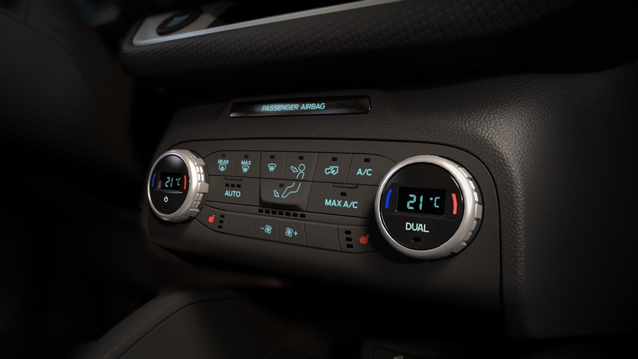 Climatizador electrónico automático de doble zona