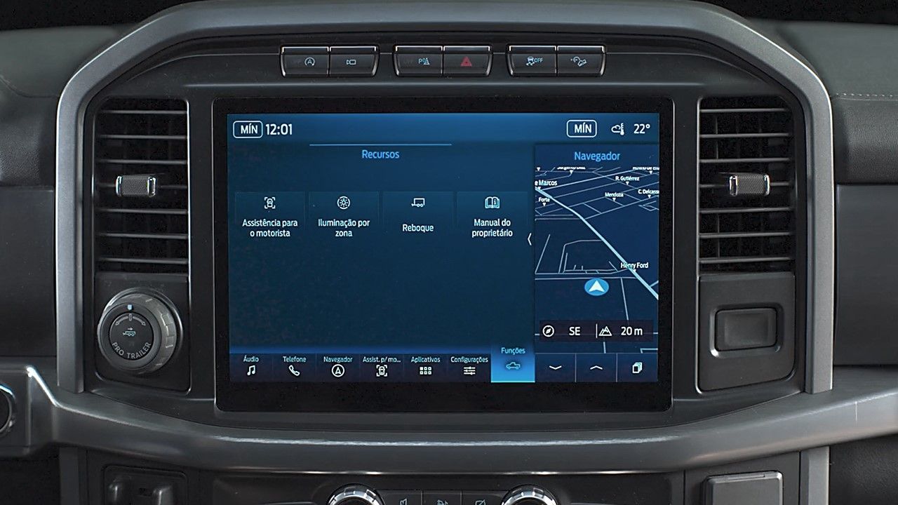 Asistente de Frenado en Reversa​